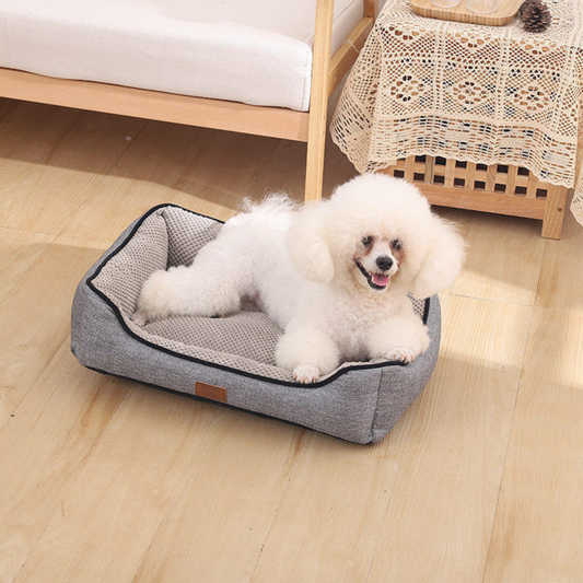 Premium Sofa Style Pet Bed – Luxury Cushioned Comfort Bed