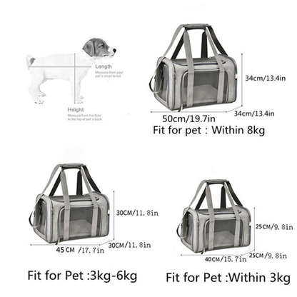 Pet Bag With Car Compatiblity