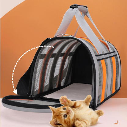 Airline Approved Oxford Dog & Cat Travel Carrier Backpack