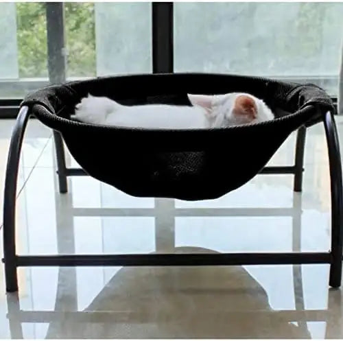 Premium Portable Pet Bed with Elevated Metal Stand
