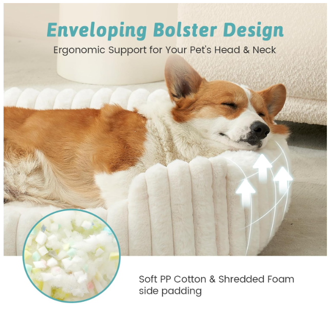 Rectangular Bed With Cuts (S)